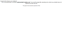 Tablet Screenshot of customersites7.easily.co.uk